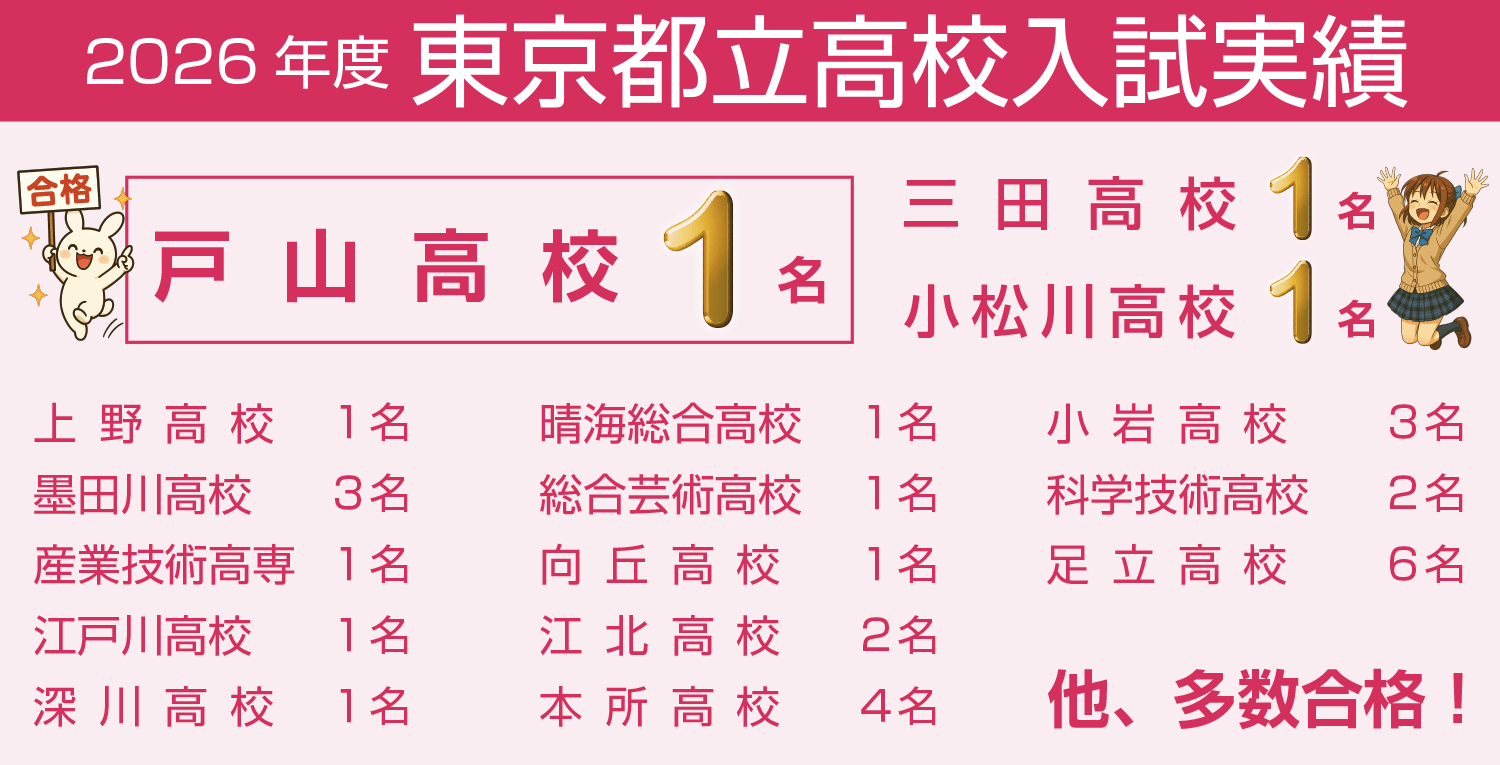 東京都立高校26合格速報